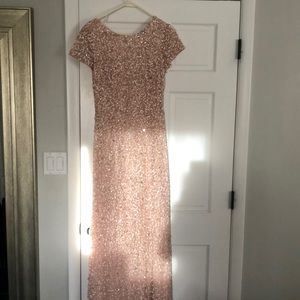 Adrianna papell sequin dress